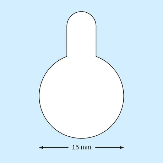 Klebepunkte für Kerzendochte - Image 3